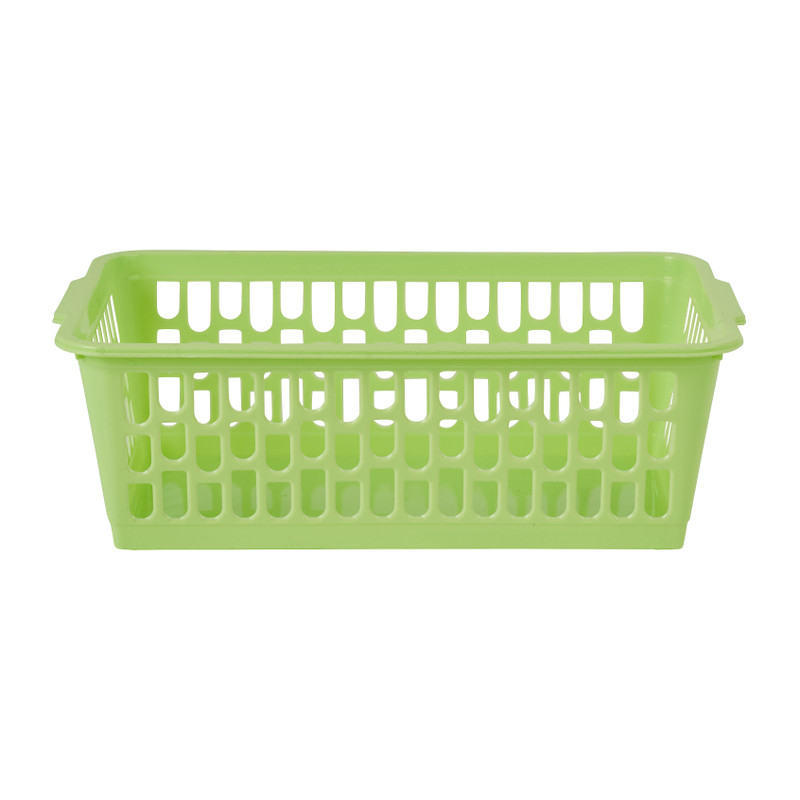 Mandje small - groen - 14x24x8 cm