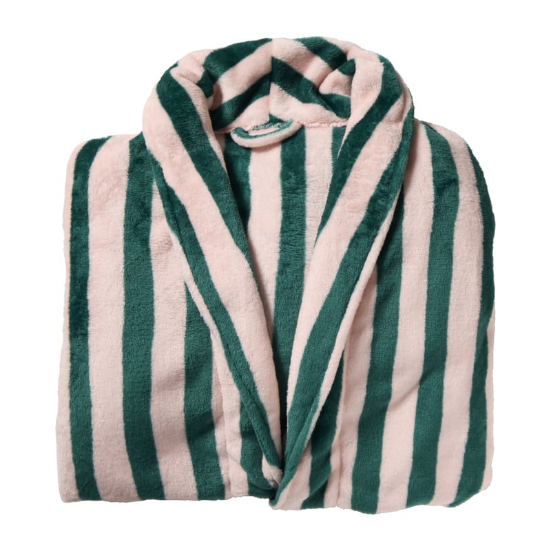 Badjas streep - multikleur - one size