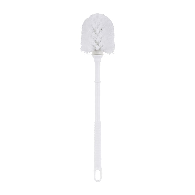 Toiletborstel basic - wit - 40 cm