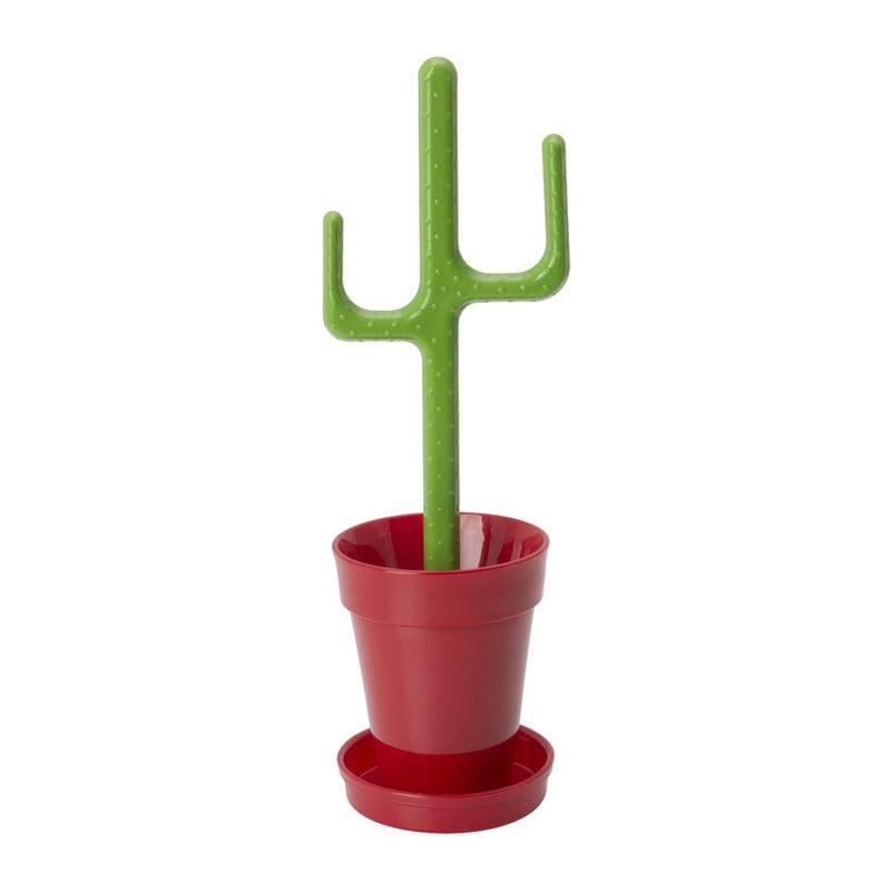 Flower power cactus toilet set