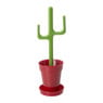 Flower power cactus toilet set