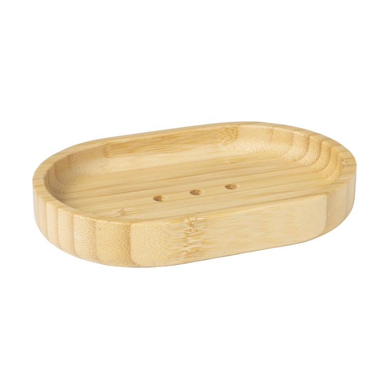 Zeepbakje bamboe - naturel - 2x9x13.5 cm