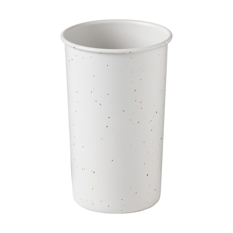 Beker spetters - wit/goud