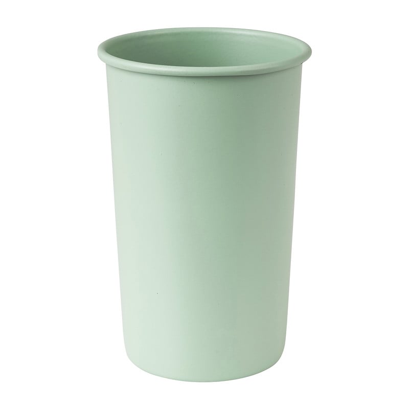 Badkamer beker  metaal - groen