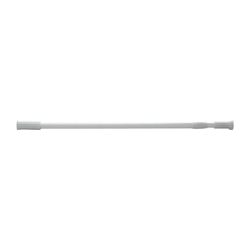 Douchestang uitschuifbaar - wit - 70-120 cm 