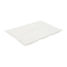 Badmat chenille - wit - 40x60 cm