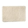 Badmat fluffy - beige - 45x70 cm