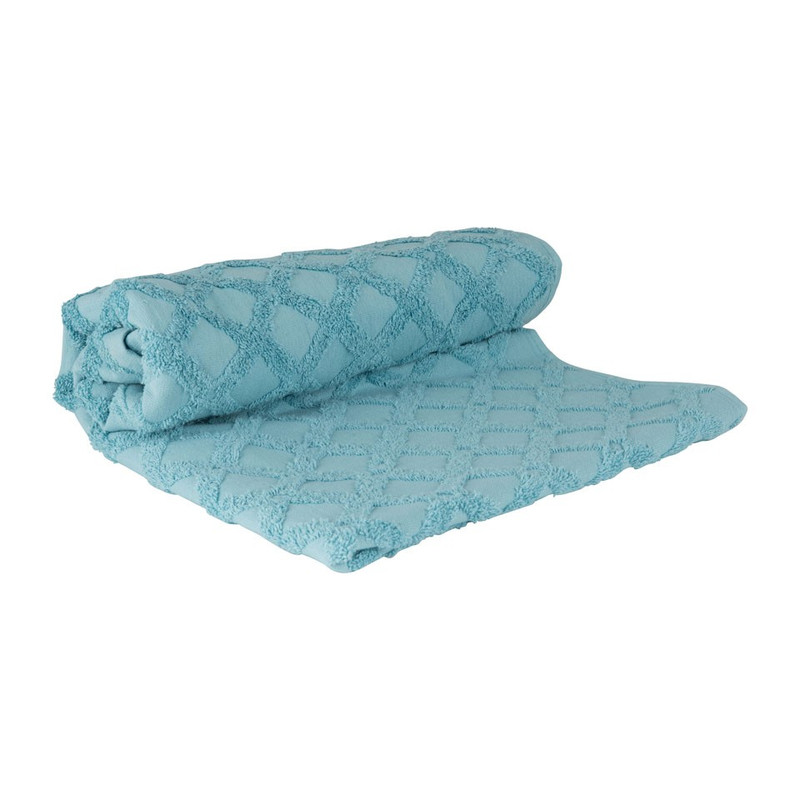 Handdoek X - 70x140 cm - blauw 