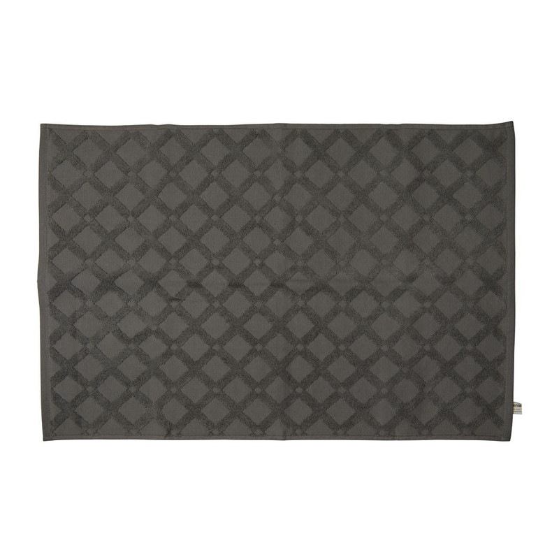 Badmat X - 50x80 cm - antraciet