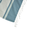 Hamamdoek gestreept blauw - 180x100 cm