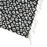 Hamamdoek panterprint zwart - 180x100 cm