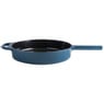 Hugo Kennis koekenpan - gietijzer - blauw/zwart - ø24 cm 