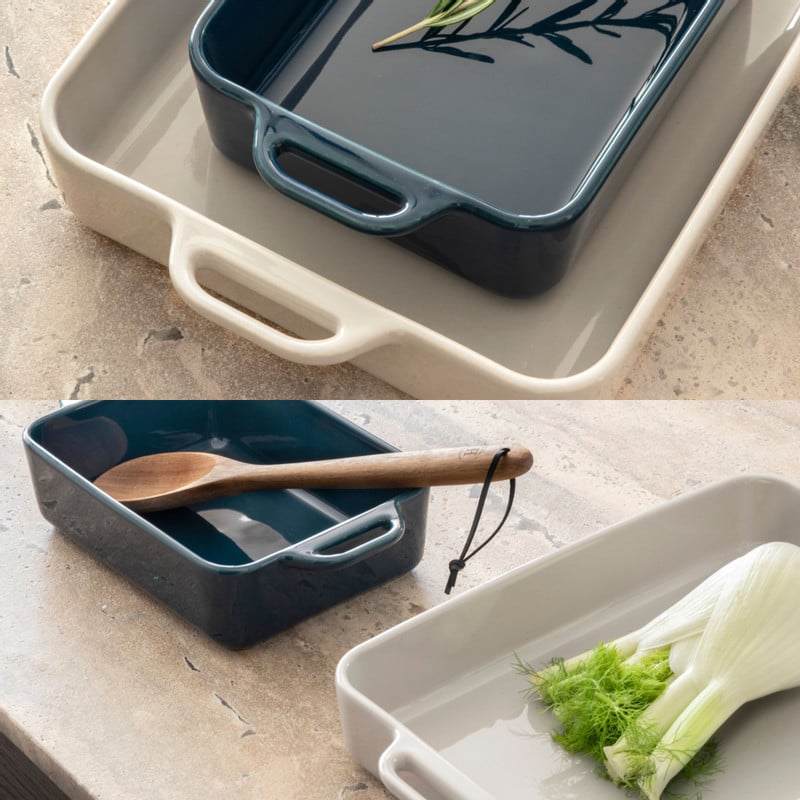 Hugo Kennis ovenschaal large - grijs - 4.16x39x23.3 cm