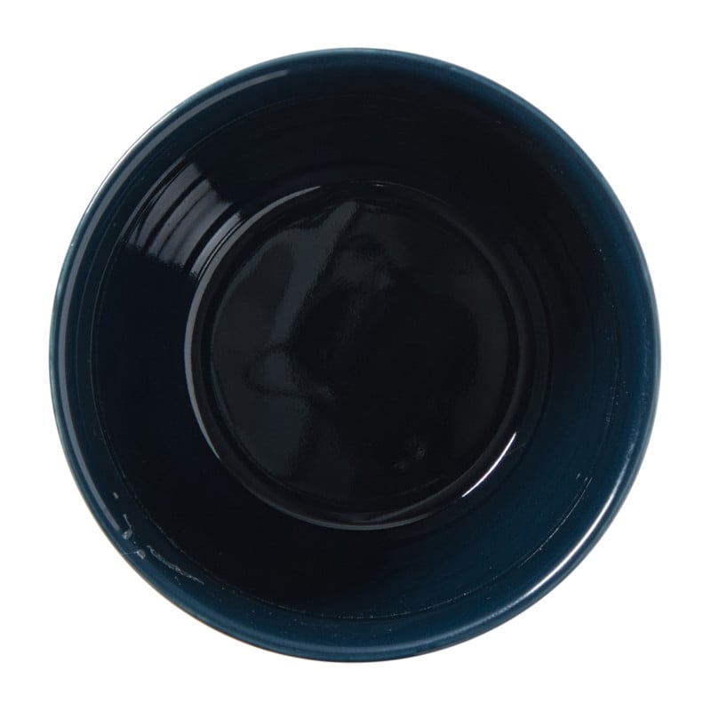 Hugo Kennis koffiemok - blauw/wit - 180 ml