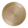 Placemat kraaltjes - goud - ø33 cm