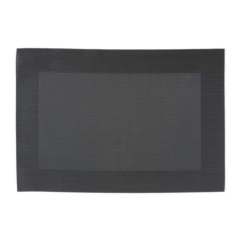 Placemat - zwart - 45x30 cm 