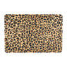 Placemat luipaard - goudkleurig - 43x28 cm