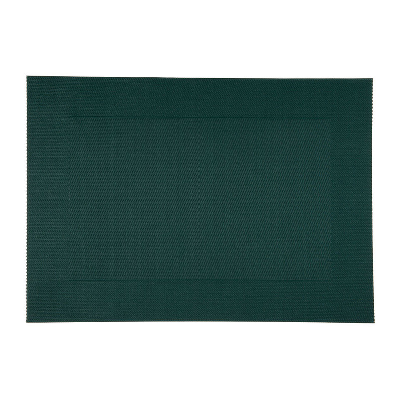 Placemat donkergroen - 50x35 cm
