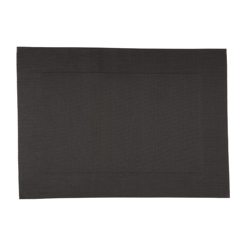 Placemat  GRIJS- 50x35x0.1 CM