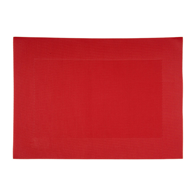 Placemat ROOD - 50x35x0.1 CM