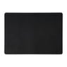 Placemat PU leer - zwart - 46x33 cm
