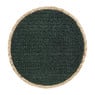 Placemat waterhyacint - groen - ⌀38 cm 