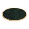 Placemat waterhyacint - groen - ⌀38 cm 