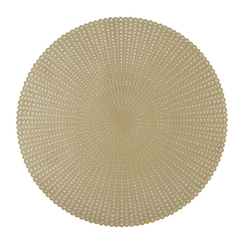 Ronde placemat - goud - 40 cm