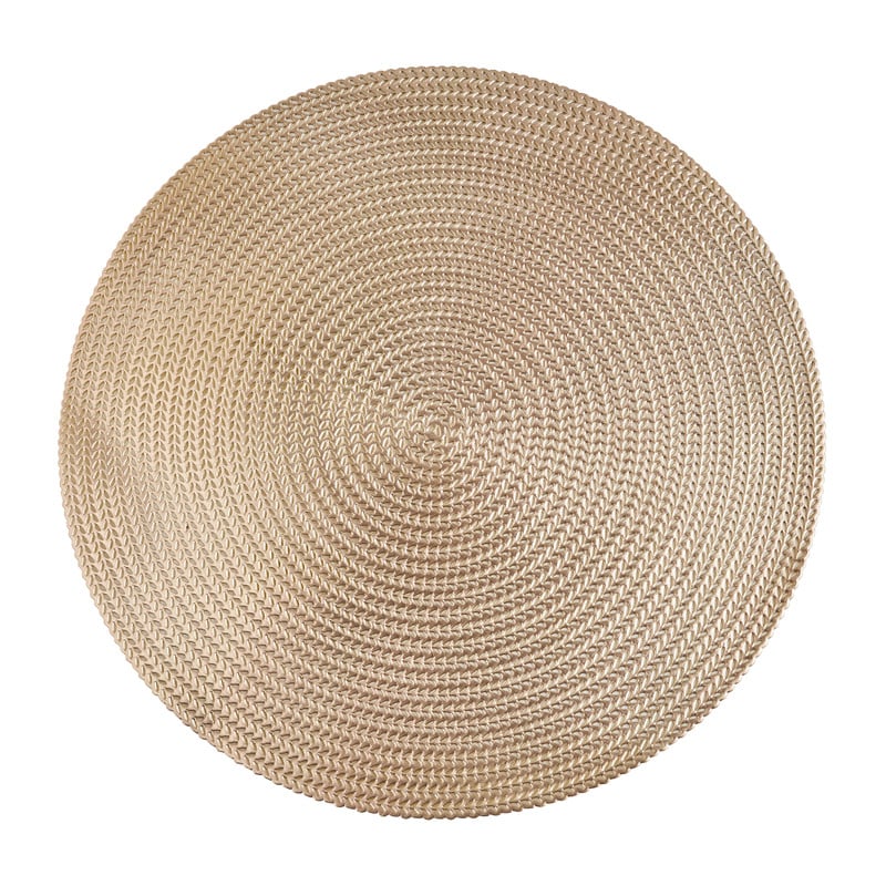 Placemat goud - ⌀38 cm 