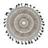 Placemat met franjes - diverse varianten - ⌀38 cm 