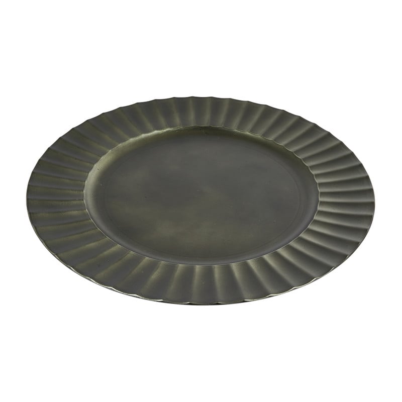 Onderbord - groen - 33 cm
