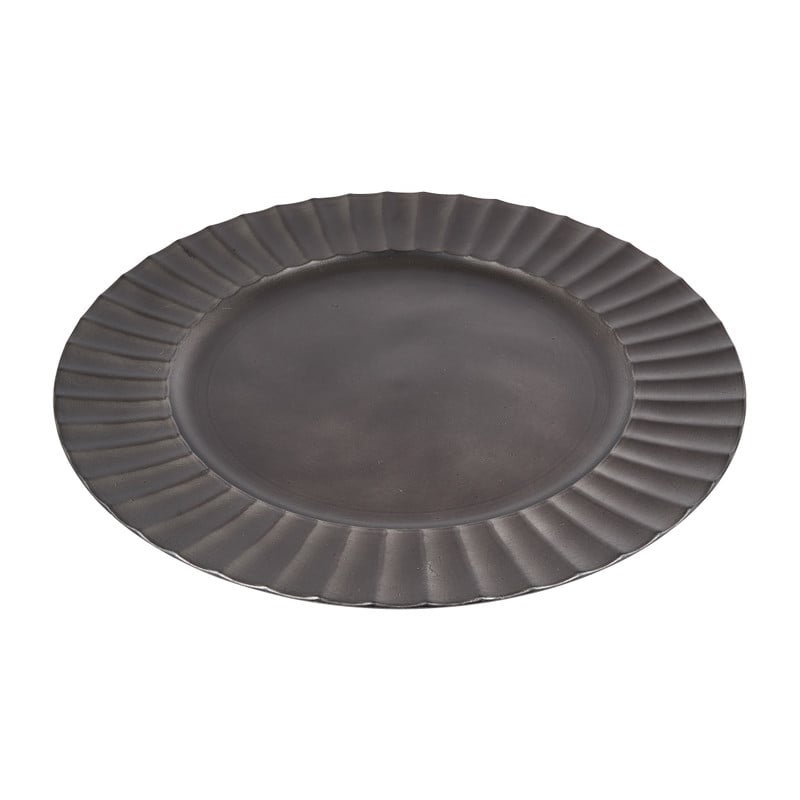 Onderbord - zwart - 33 cm