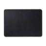 Placemat PU leer - zwart - 33x46 cm