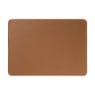 Placemat PU leer - bruin - 33x46 cm