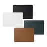 Placemat PU leer - bruin - 33x46 cm
