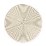 Placemat vilt met lurex - diverse varianten - Ø38 cm