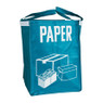Afvaltassen - set van 3 - metaal/papier/plastic