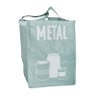 Afvaltassen - set van 3 - metaal/papier/plastic