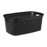 Wasmand - zwart - 35 liter