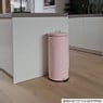 Pedaalemmer retro look - roze - 30 liter
