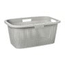 Wasmand Novi met handvat  - grijs - 38 liter 