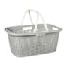 Wasmand Novi met handvat  - grijs - 38 liter 