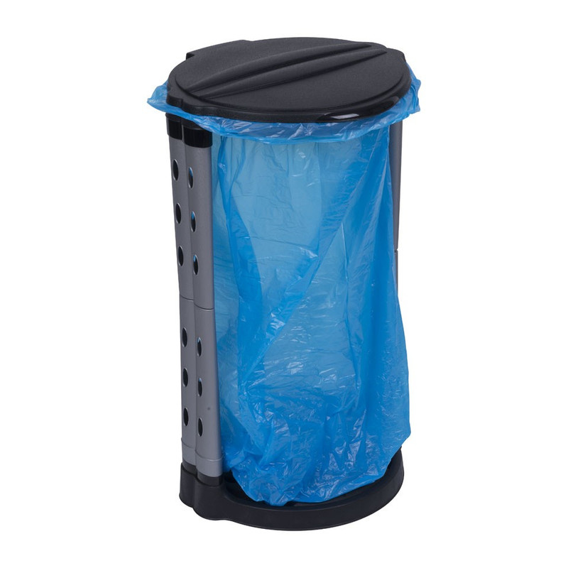Recycle-zak houder - zwart