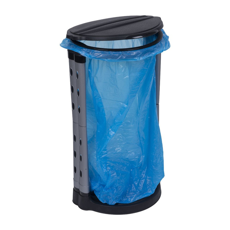 Recycle-zak houder - zwart