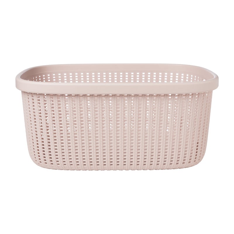 Wasmand - roze - 32 liter 