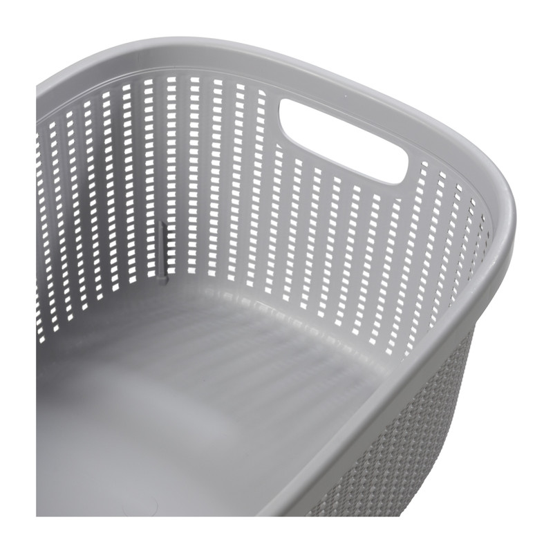 Wasmand - grijs - 32 liter 