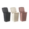 Curver jute wasmand met deksel - 58 liter - beige