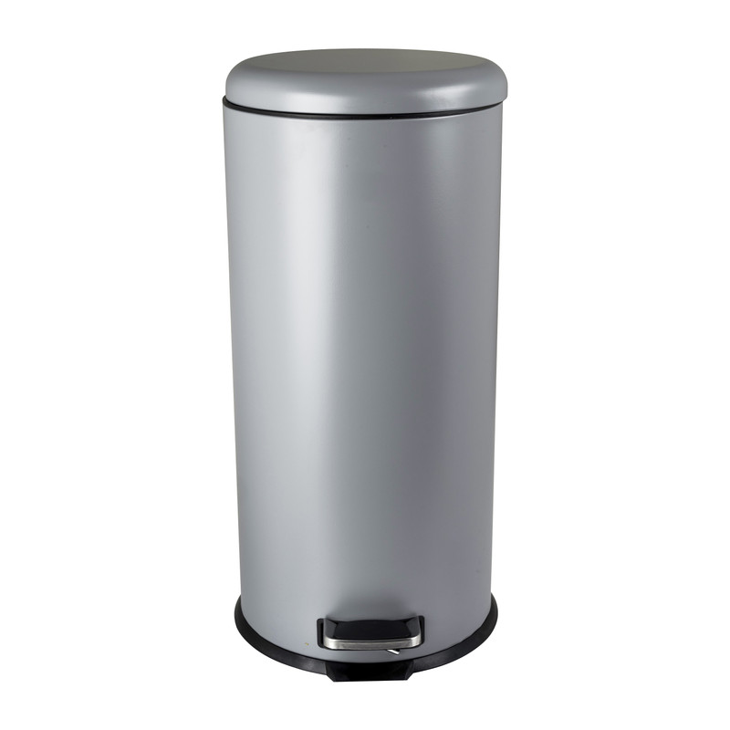 Pedaalemmer colour - grijs - 30 liter