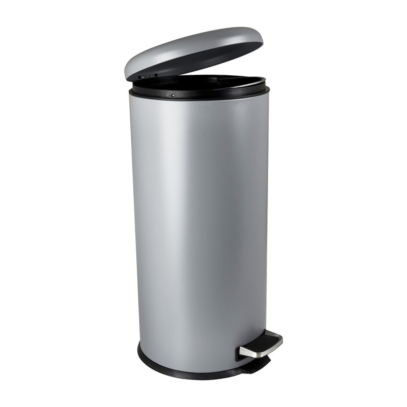 Pedaalemmer colour - grijs - 30 liter