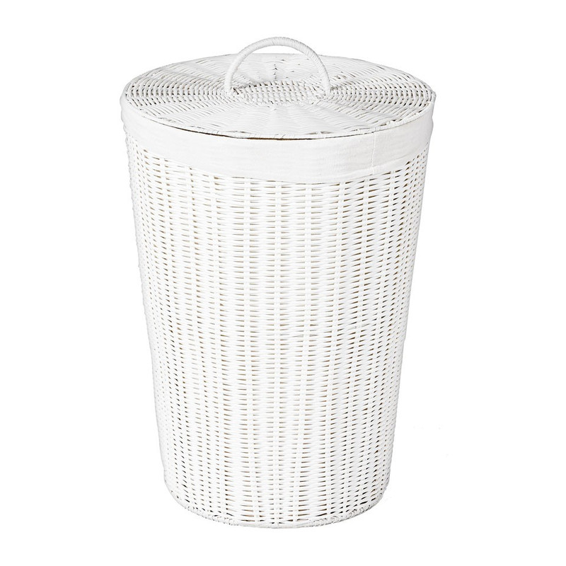 Wasmand - 37x50 cm - wit